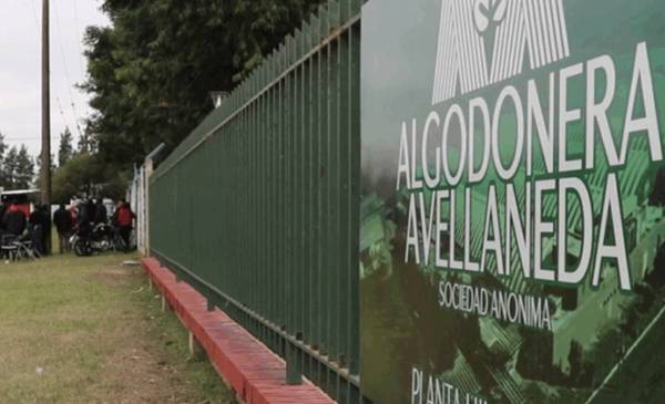 Algodonera Avellaneda paralizó su producción y deja en vilo a 300 trabajadores