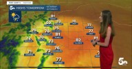Warmer temperatures return on Saturday after a strong cold front dropped highs on Friday