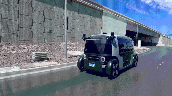 Zoox launches free robotaxi service around Las Vegas Strip
