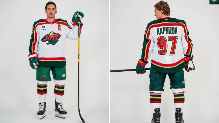 Wild unveil 25th anniversary jerseys for this season 