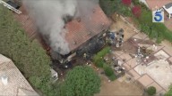 Firefighter injured in Chatsworth blaze