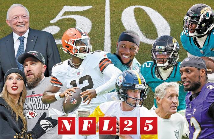 NFL’s 50 most fascinating people for 2025