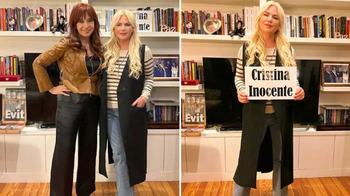 Esmeralda Mitre visitó a CFK en su departamento: “Inocente”