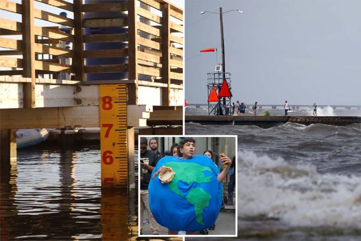 Sea level rise not caused by climate change, study claims