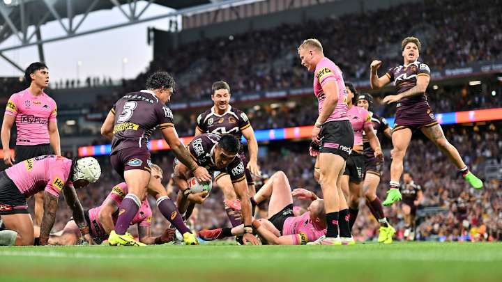 NRL news 2025: Broncos vs Panthers preliminary final result, highlights, video; Deine Mariner scores late try to send Brisbane into grand final