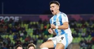 Sub 20: Argentina venció 3-1 a Cuba en Chile pese a jugar casi todo el partido con 10