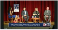 Pa. Supreme Court justices seeking retention weigh in issues, nonpartisanship in forum