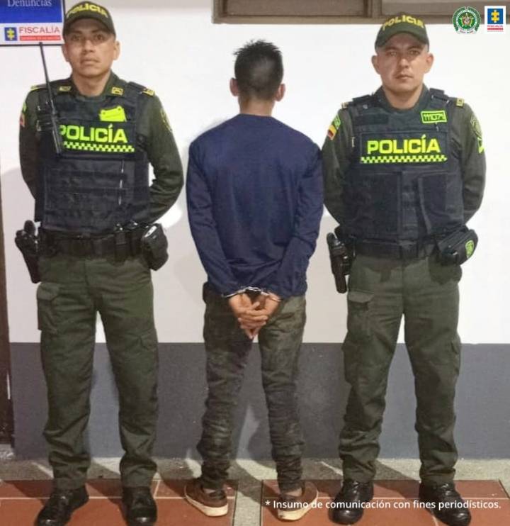 Por cometer hurtos en Yopal, fue judicializado