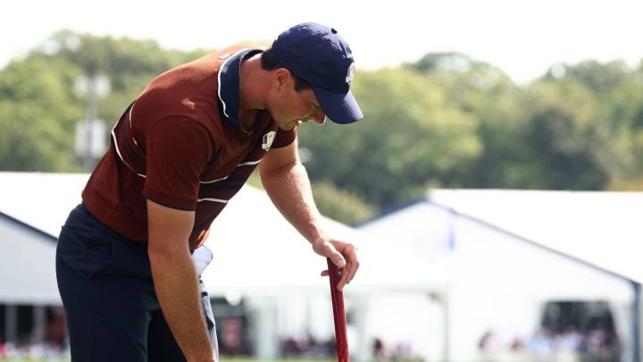 With Viktor Hovland getting MRI on neck, this seldom-needed Ryder Cup rule could factor in Sunday singles