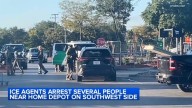 ICE Chicago Operation Midway Blitz: ICE agents arrest several people at 2 Home Depot stores on Southwest Side, across city