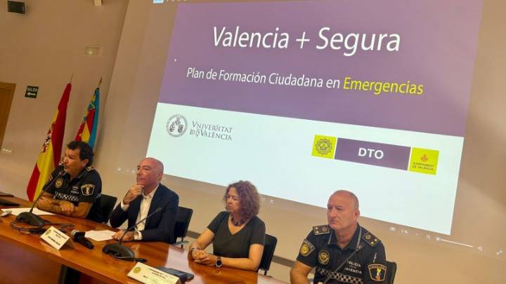 La Policía Local formará a escolares de Valencia en prevención y reacción ante emergencias