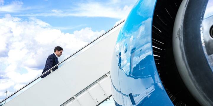 Marco Rubio, secretario de Estado de EEUU, ya viaja hacia México