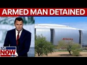 BREAKING: Armed man detained at Charlie Kirk memorial site