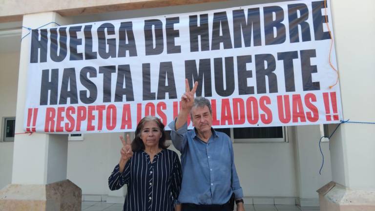 Inicia ex trabajador de la UAS huelga de hambre frente a la Vicerrectoría de la Unidad Regional Sur