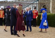 King Charles III greets Trump in Windsor, kicking off the president’s second state visit to the UK