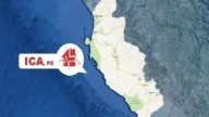 Ica: un sismo de magnitud 5.3 fue registrado esta tarde en Marcona