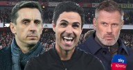 Mikel Arteta slams Jamie Carragher and Gary Neville – Arsenal 'Prem's most attacking team'