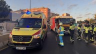 Muere un motorista tras ser arrollado por un turismo en la zona de obras de la A