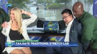 TAILGATE TRADITIONS: Stretch Lab stops by to discuss healthy stretching
