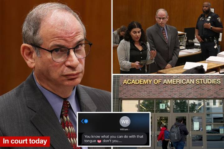 Exclusive | NYC principal 'Creepy Bill' accused of groping yet another school worker, sending her 30K disgusting texts
