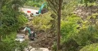 Sigue cerrada la Vía al Llano por deslizamiento y la reapertura tardará varios días