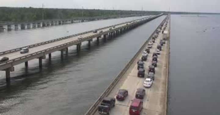 Car fire causes 3-mile backup on I-10 West near Bonnet Carre Spillway