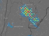 Rige una alerta amarilla por tormentas y vientos fuertes para este martes 30 de septiembre