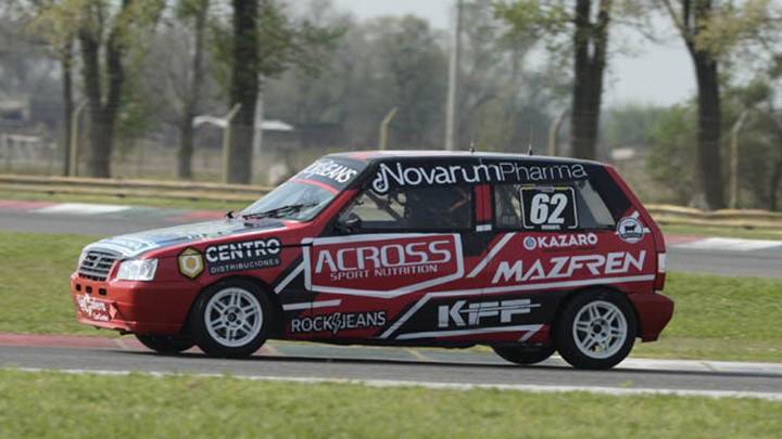 Tomás Arévalo, Francisco Calo y Francisco Hermida, los ganadores del Turismo Pista en San Jorge