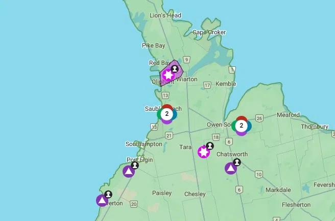 Grey Bruce Power Outages Due To High Winds