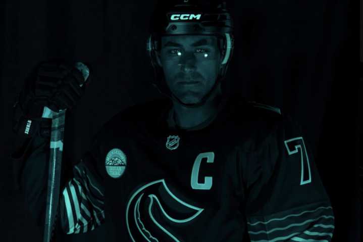 NHL team unveils league's first ever glow-in