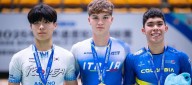 El patinador atlanticense Wílmar Charris cosechó dos medallas de bronce en China