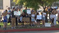 Families rally against reassignment of some Altadena teachers