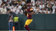 Jayden Daniels limited in practice again, Terry McLaurin remains out