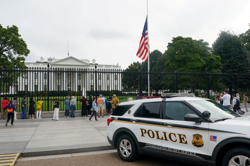 Somber White House tightens security after Kirk killing, mum on next steps