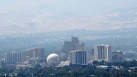 Why is it hazy in Reno today?