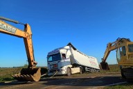 IMPARABLES! Otro accidente entre camiones sobre la Ruta Nacional 14 en Corrientes (IMÁGENES)