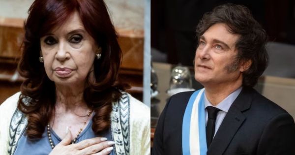 "Olor a...": el insólito mensaje que le dedicó Cristina Kirchner a Javier Milei