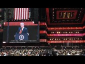 Charlie Kirk's political acumen and faith was focus at memorial service