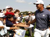 US hails 'gladiator' DeChambeau as Ryder Cup controversy swirls