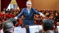 Nelson Castro debutó como director de orquesta en el Festival de Bandas