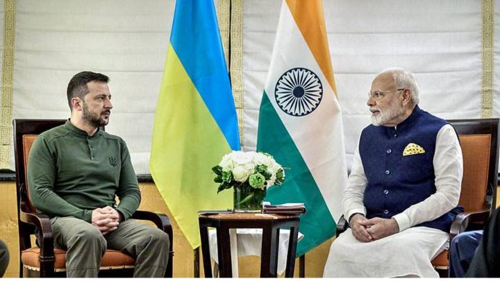 India ‘mostly with us,’ says Ukrainian President