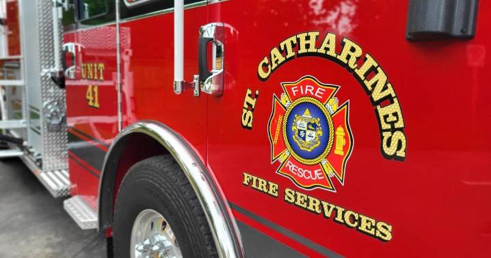 Small propane tanks at site of St. Catharines encampment fire behind Aerosports Trampoline Park