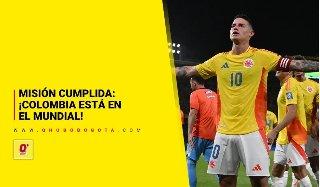 Misión cumplida: la Selección Colombia selló su boleto de regreso al Mundial