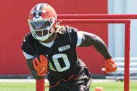 Report: Browns RB Quinshon Judkins could debut Sunday after league meeting