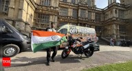 Indian biker whose motorbike was stolen can resume global trip after UK dealer gifts replacement