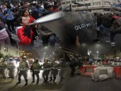 Transportistas y colectivo Generación Z marchan al Congreso contra aumento de la criminalidad