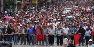 Integrantes de la CETEG en Guerrero se suman a las manifestaciones ante la visita de Claudia Sheinbaum