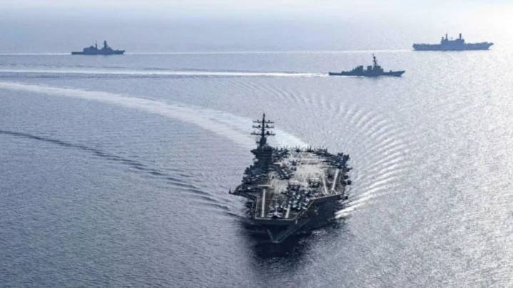 Juegos de guerra: EE.UU. dijo que aviones venezolanos "provocaron" a sus barcos en el Caribe