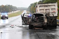 25-Year-Old Man Dies After Crashing Into Dump Truck