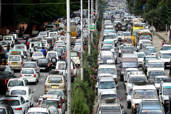 Srinagar to Get Scientific Traffic Decongestion Plan